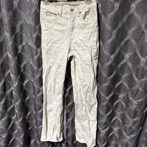 Sincerely Jules High Rise Jeans Straight Leg Casual Beige Size 26‎